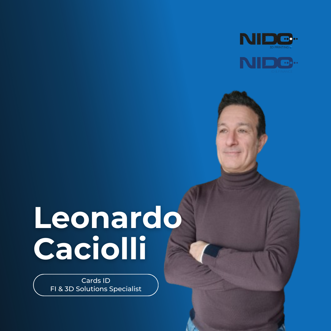 Leonardo – membro del team Nido Group e Cards ID FI & 3D Solutions Specialist